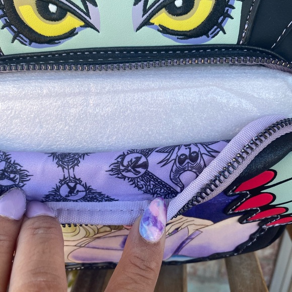 Loungefly mini backpack Malificent design new - Picture 6 of 6